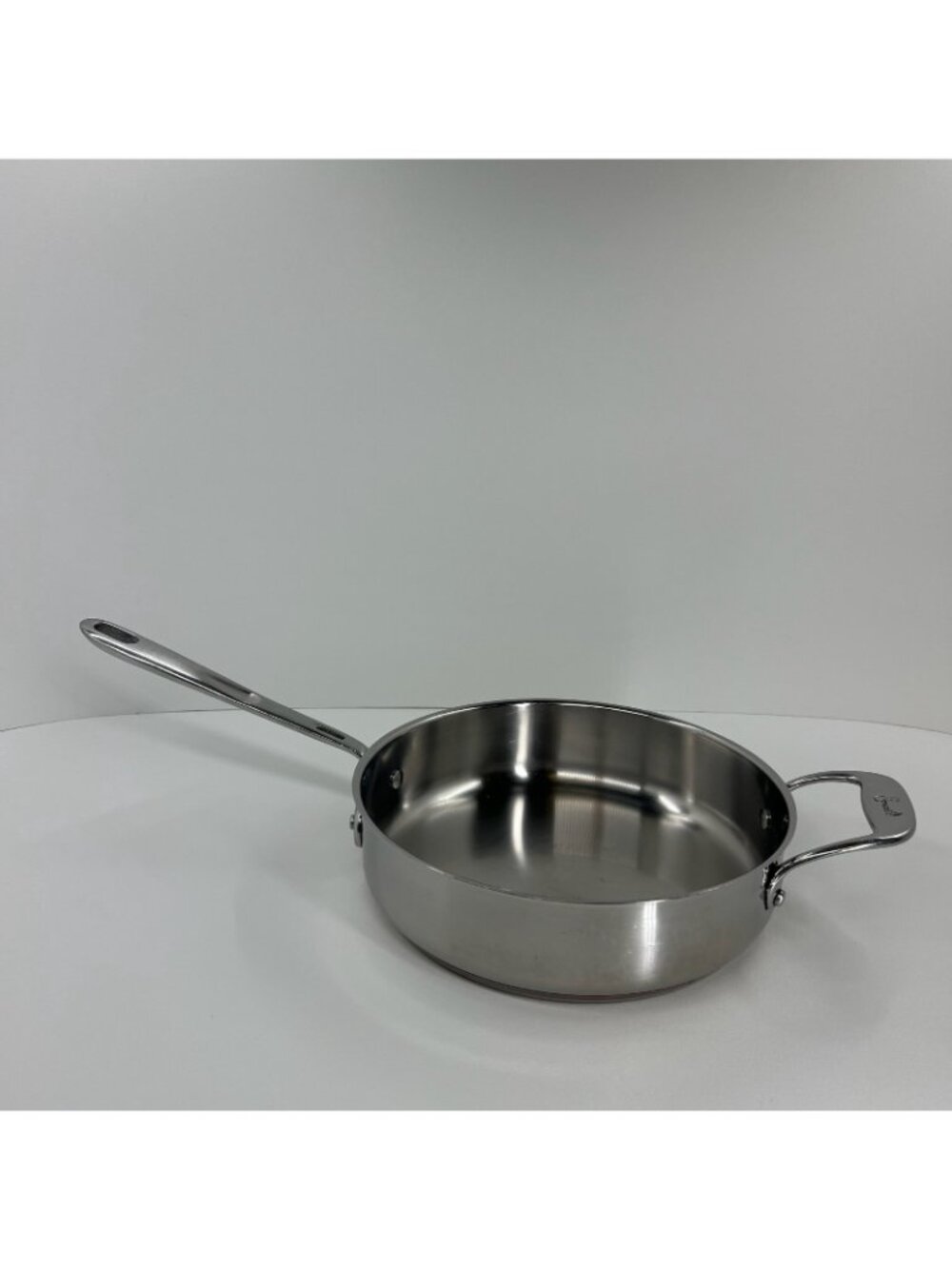 Emeril 3qt Sauté Pan Stainless Steel Copper Band Skillet Helper Handle 10.5 Inch - Picture 2 of 16
